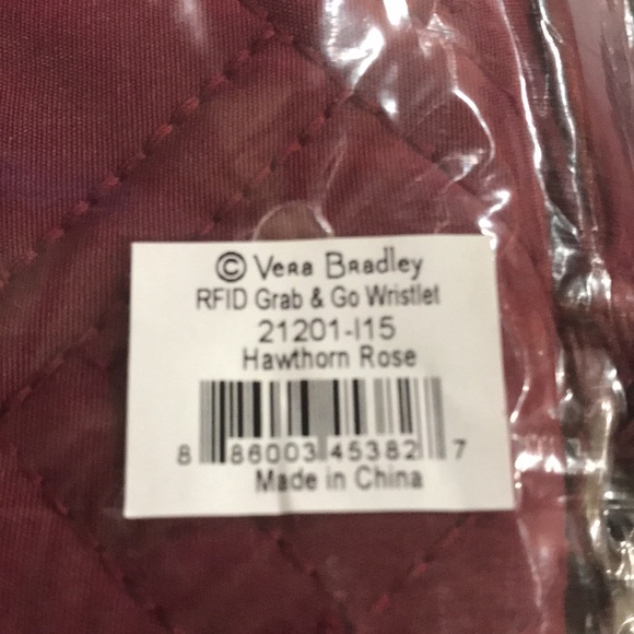 NWT Vera Bradley RFID Grab and Go Wristlet - Picture 10 of 10